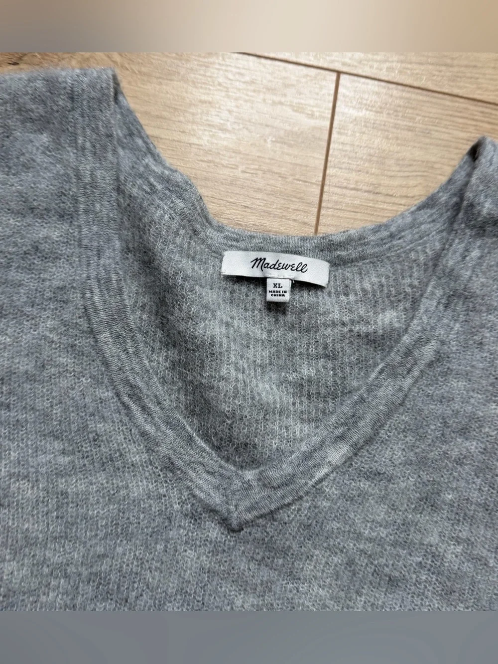 Madewell Alpaca Blend Lightweight Knit Sweater Size XL